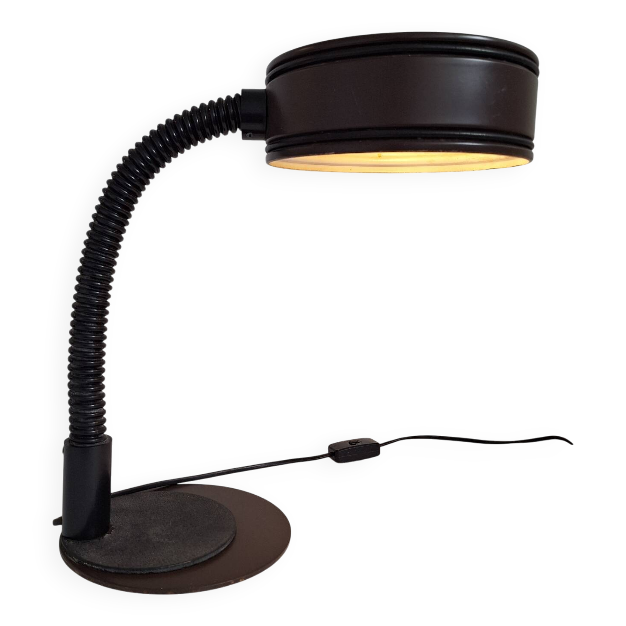 Massive Lighting Vintage Belgian Gooseneck Desk Lamp