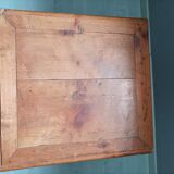 Small solid oak chest