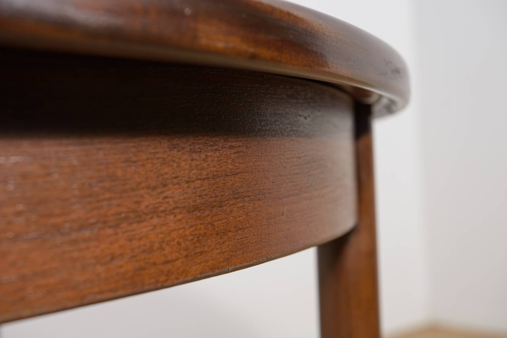 Mid-Century Teak Round Fresco Dining Table from G-Plan, United Knigdom.