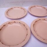 6 Betty Longwy soup plates