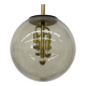 Doria Leuchten globe glass hanging lamp , 1970s