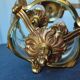 Suspension en bronze vintage