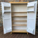 Parisian wardrobe in patinated wood