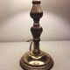 Lampe à poser / chevet - Pied laiton. 1960