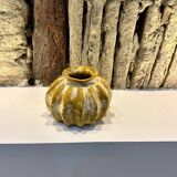 Vase en grès ancien Boule Citrouille