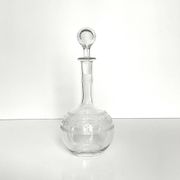 Baccarat crystal decanter | Athenian model | Art Nouveau style