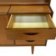 Vintage teak wall cabinet bookcase workplace Danish Design 60's