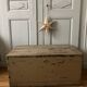 Large wooden chest, storage trunk