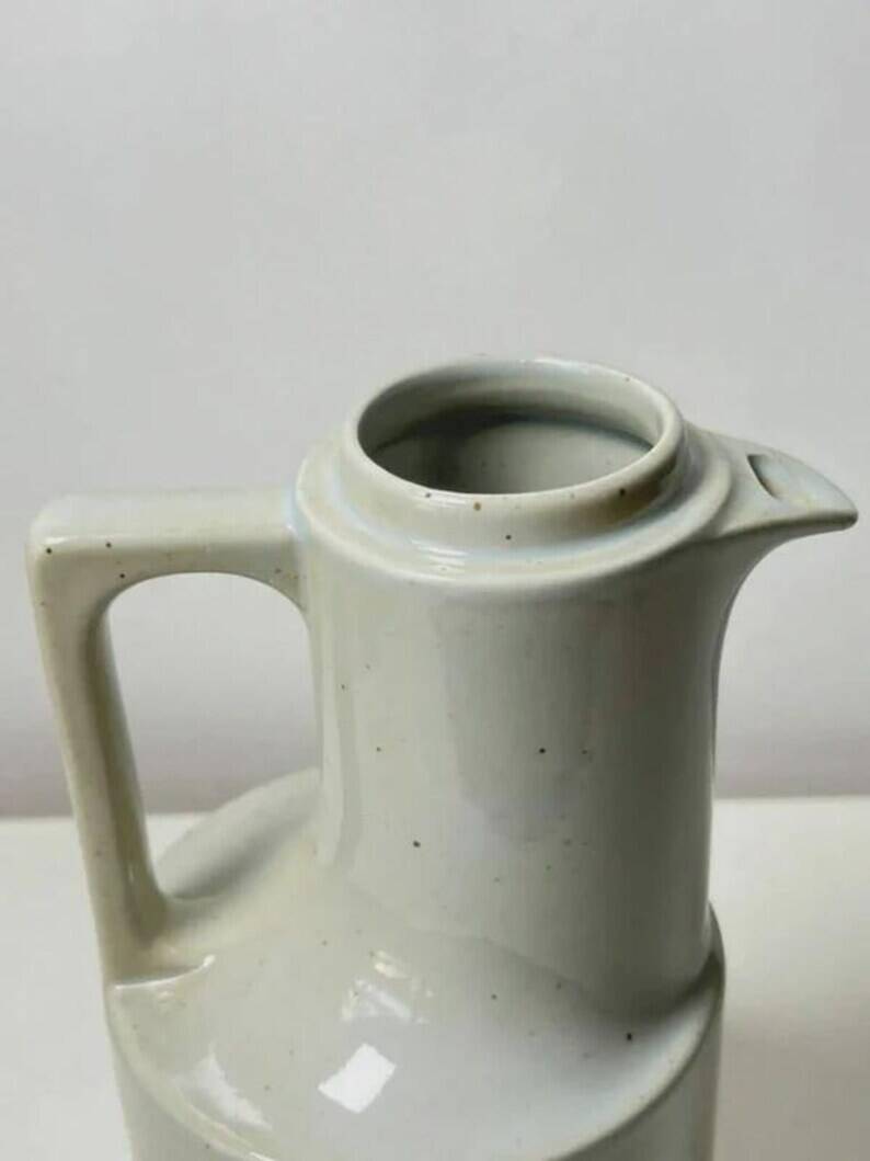 Vintage stoneware coffee pot / jug from Brenne – Grand Feu model, 1970s