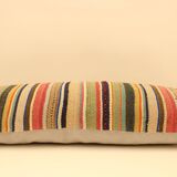 Turkish kilim cushion,35xx90 cm