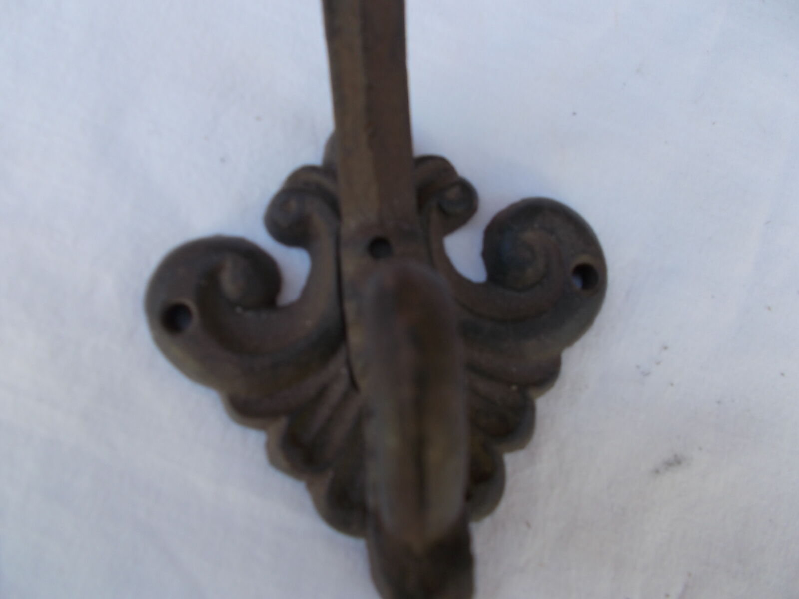 Pair of iron coatrack