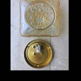 Flush mount ceiling lamp