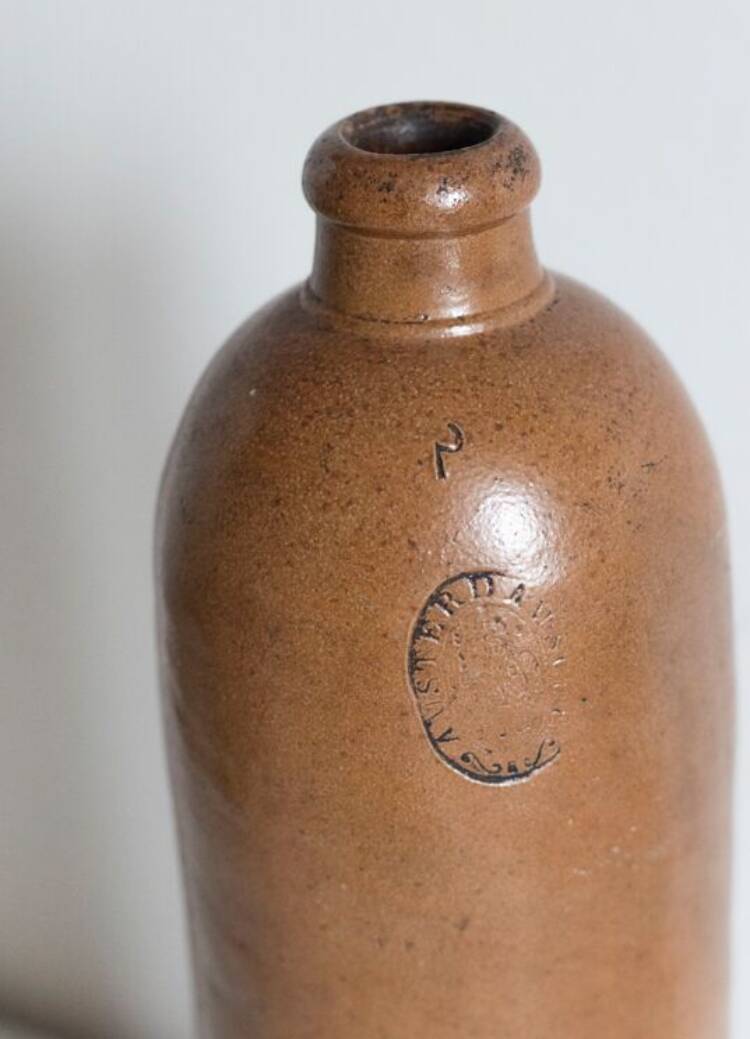 Amsterdam stoneware bottle