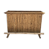 Foldable bamboo bar 70s
