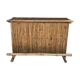 Foldable bamboo bar 70s