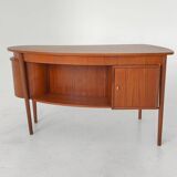 Scandinavian Midcentury vintage teak desk, Denmark 1950