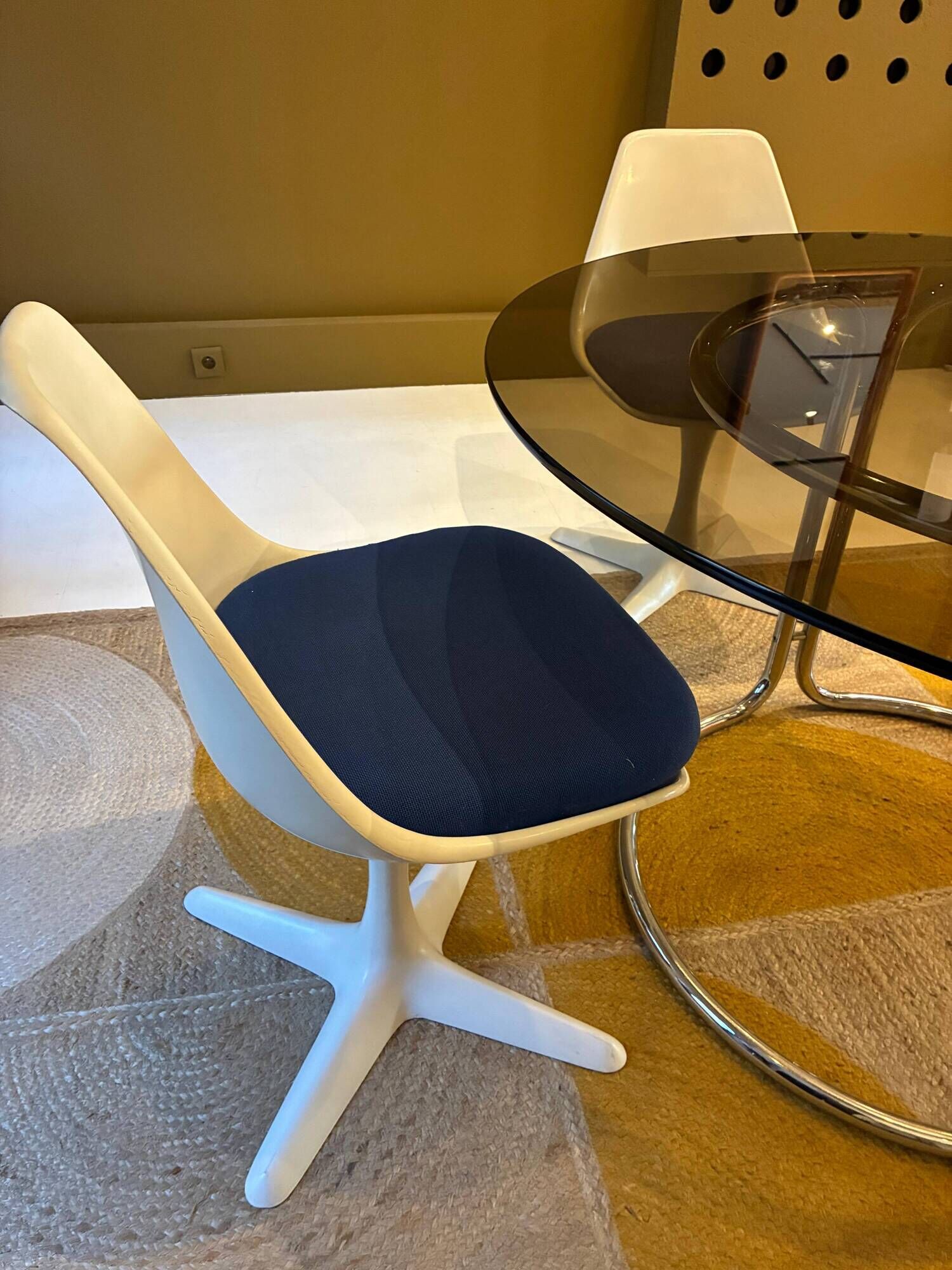Dining set - Arkana table & 4 chairs, 1960-1970