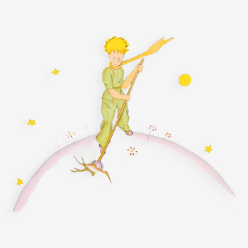 Antoine de Saint-Exupéry -The Little Prince on his planet, 2009