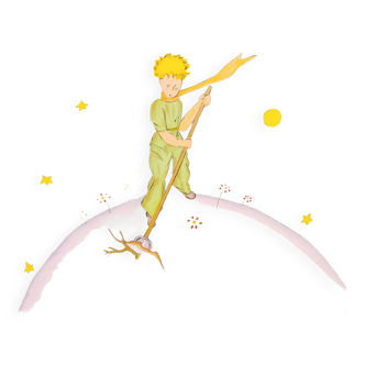 Antoine de Saint-Exupéry -The Little Prince on his planet, 2009