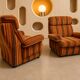1970s Space-Age armchair pair