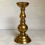 Large brass candlestick