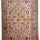 Handmade antique Persian Kashan rug 4.1' x 6.3' (125cm x 192cm) 1910s - 1B735
