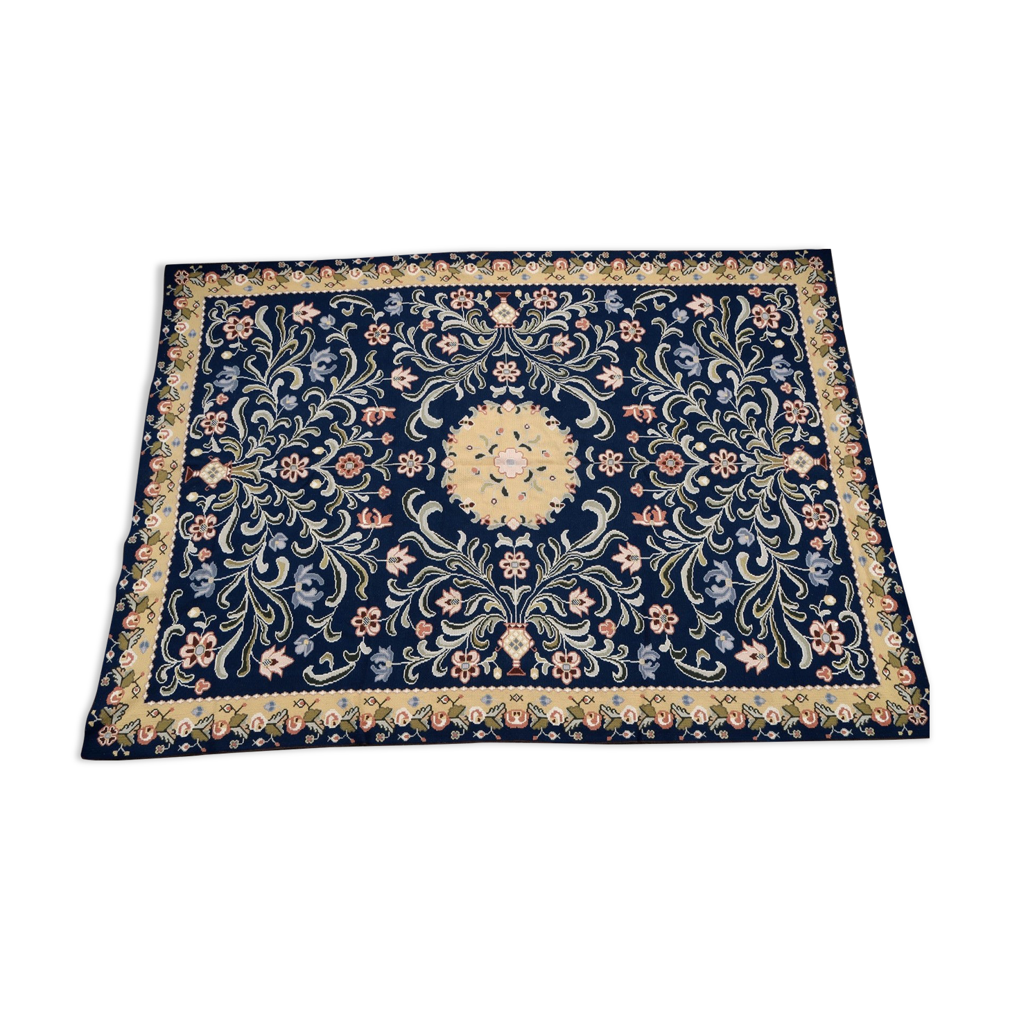 Portuguese rug Arraiolos 1970 - 347 X 240 cm