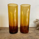 6 verres Long Drink ambrés