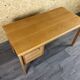 1960s 1970s Oak Writing Desk Sliding Top by Peter Løvig Nielsen for Løvig