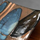 Ceramic plate, 1980s