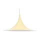 Vanilla Semi lamp by Bonderup Thorup, Denmark 1968