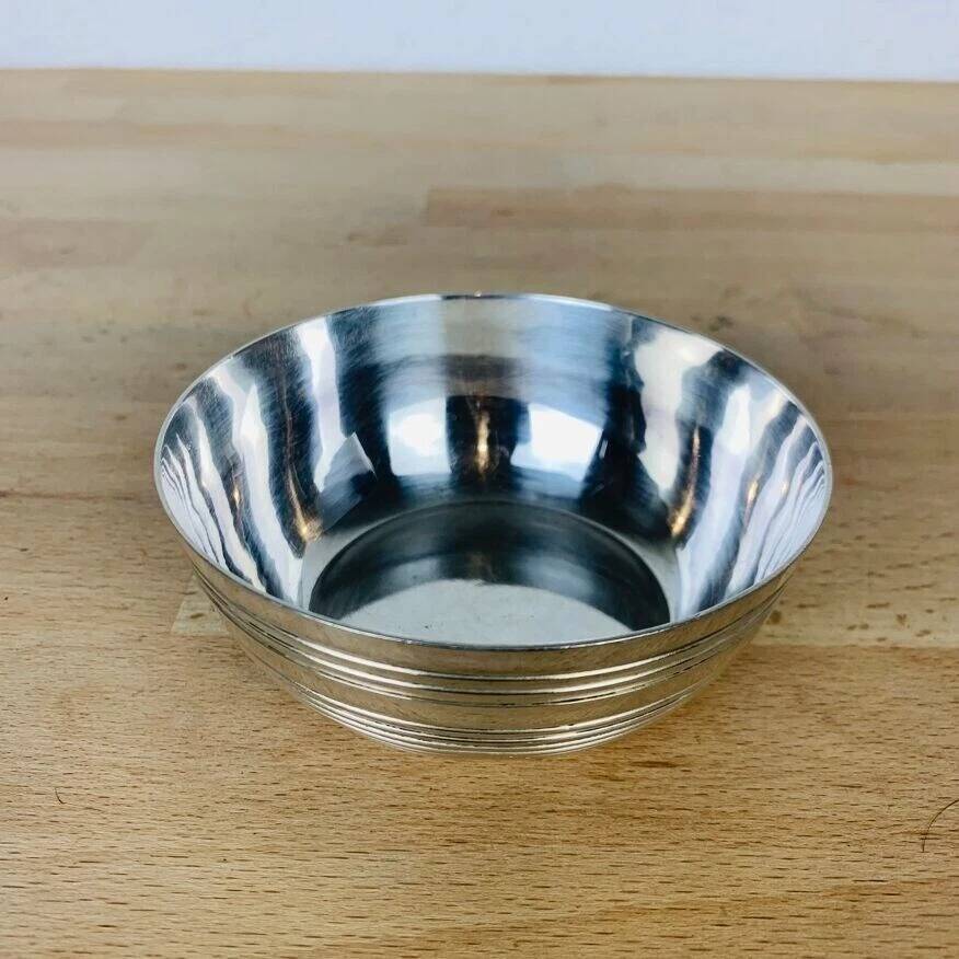 Ercuis silver-plated catchall, vintage