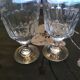 Lot de 2 verres bistrot vintage