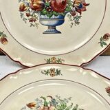 6 anciennes assiettes à dessert modèle Floralia Villeroy & Boch