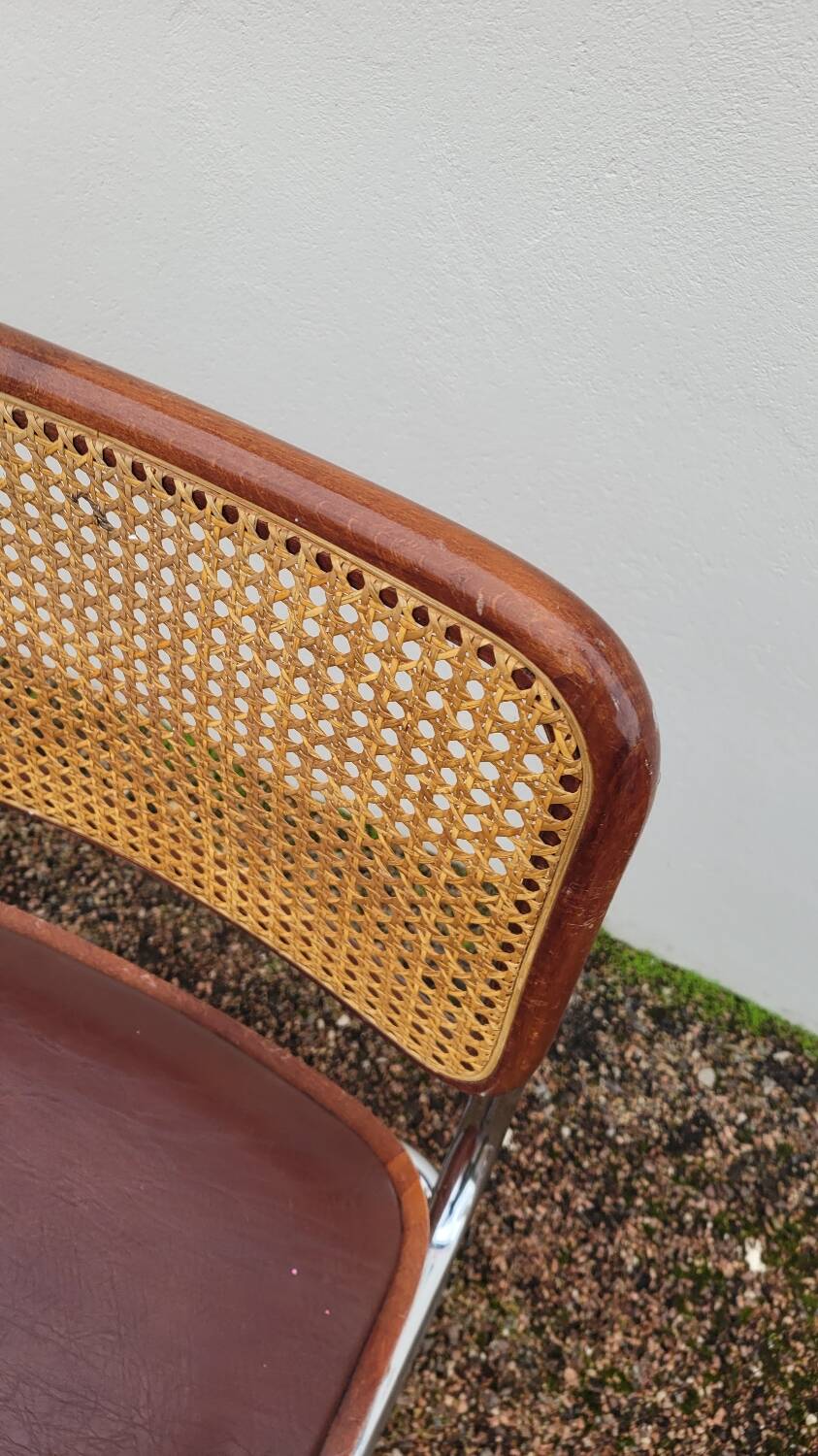 Paire de chaises b32 Marcel Breuer cesca -1970s