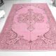 Pale Pink Vintage Turkish rug SKU-2532
