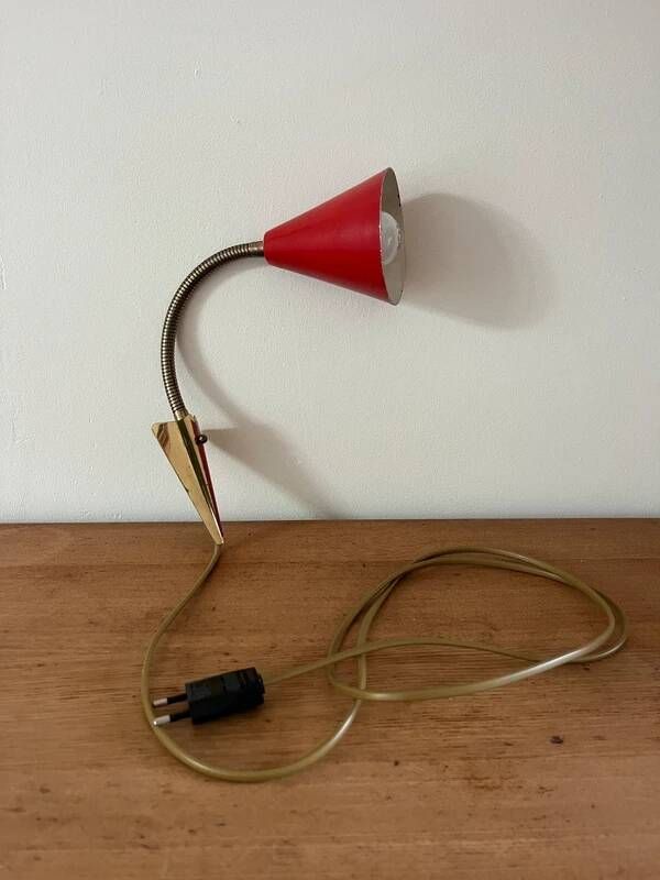 Vintage Italian wall lamp in Stilnovo style from the 1950s.