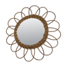 Rattan mirror - 40 cm