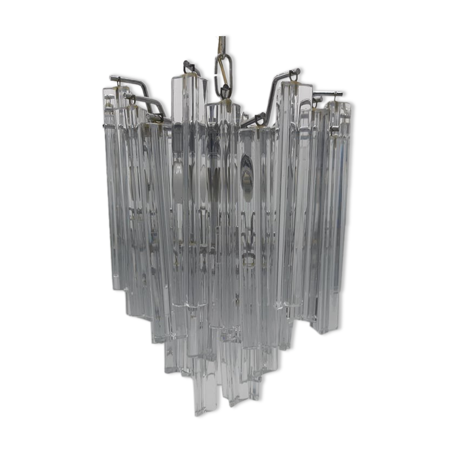 Paolo Venini Chandelier Italy 3 levels