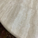 Vintage travertine coffee table from the 70s