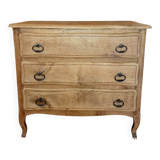 Restored oak chest of drawers