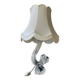 1960s Crystal Art Table Lamp for Daum France