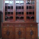 Maple and Co 19th century mahogany bookcase