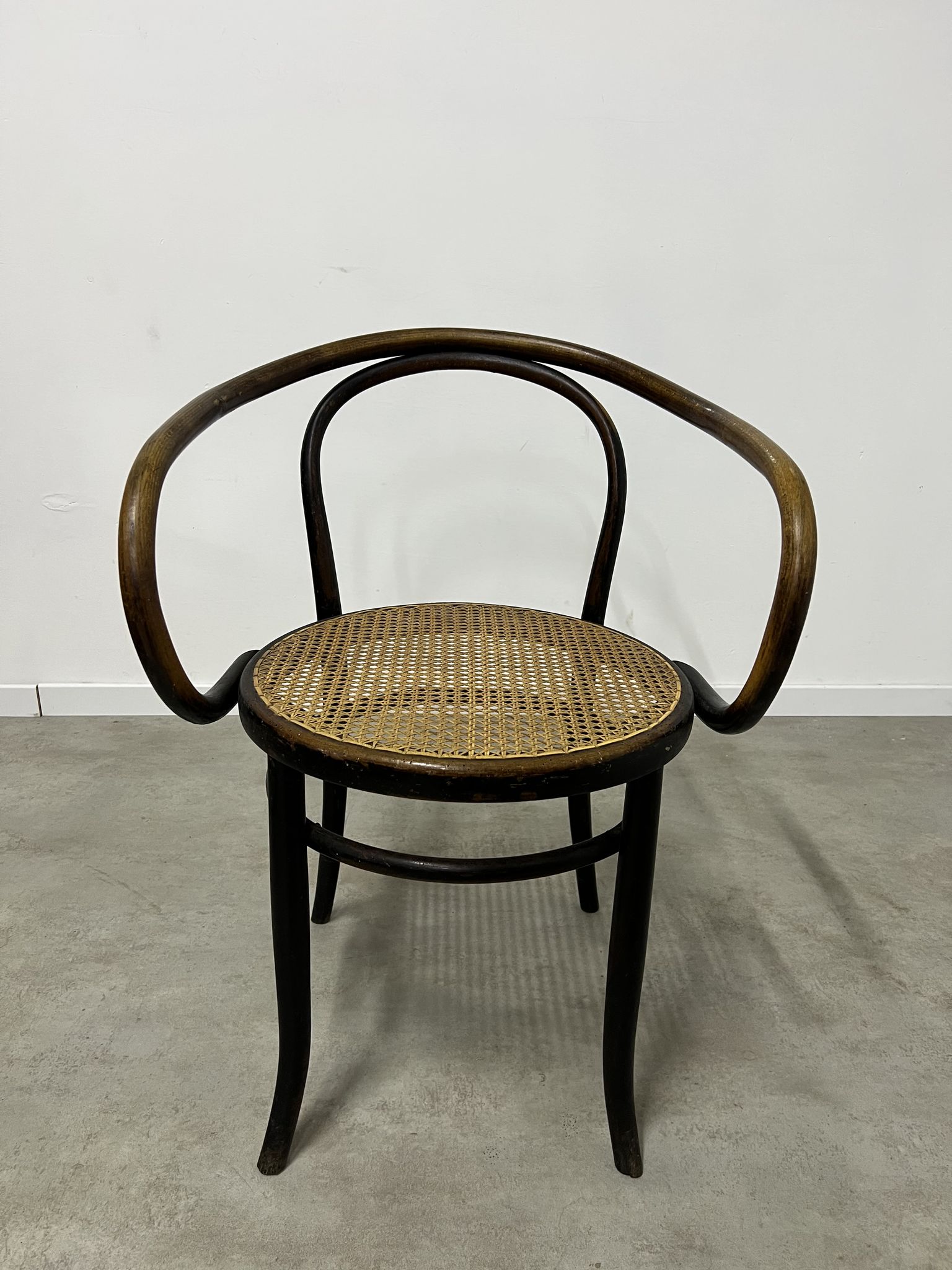 Old bentwood office chair Fischel 1930s