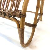 Van Rohe Noordwolde rattan chair, 1960