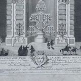 Jacques Philippe Le Bas, illumination, gravure, XVIIIème siècle