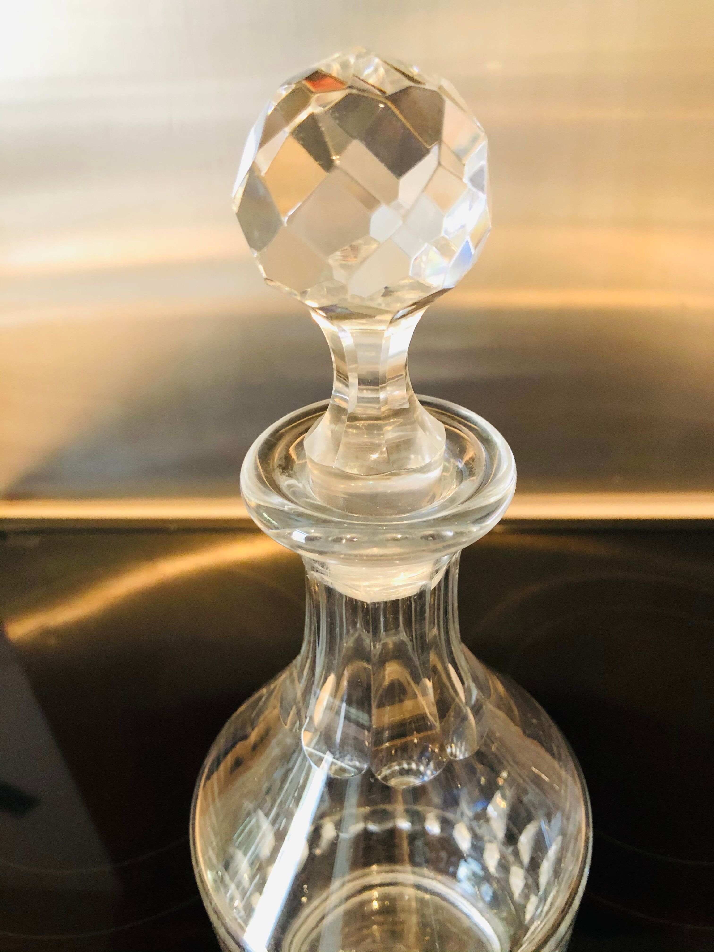 Baccarat crystal carafe