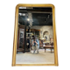 Miroir de cheminée en bois doré d’époque louis philippe xix ème siècle 1m75 x 1m21
