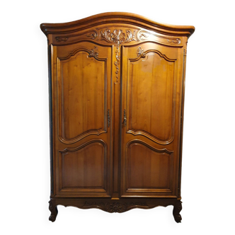 Solid cherry cabinet