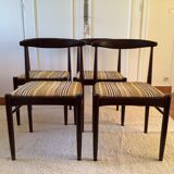Lot of 4 Scandinavian chairs
